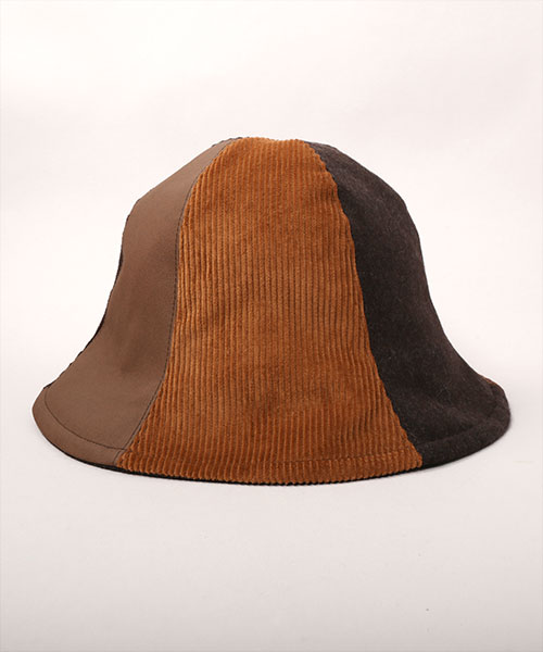 HK PATCHY TULIP HAT 7 BROWN ONESIZE