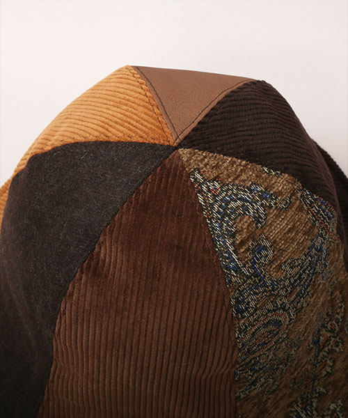 HK PATCHY TULIP HAT 7 BROWN ONESIZE