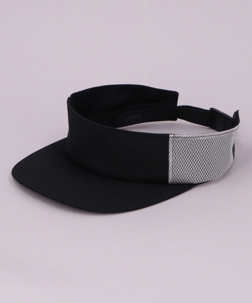 HK 2WAY VISORCAP BLACK x WHITE ONESIZE
