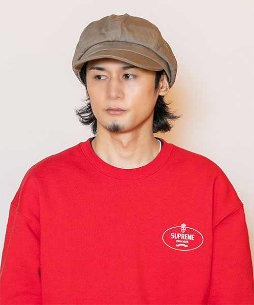 モデル頭囲：58cm 着用サイズ：ONESIZE