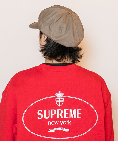 モデル頭囲：58cm 着用サイズ：ONESIZE