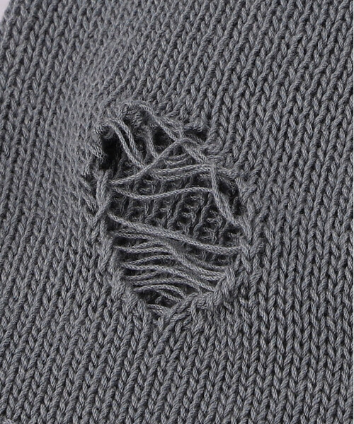 RAGGED KNIT WATCH NAVY ONESIZE