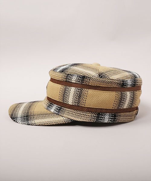 HK CHECK RS CAP BEIGE ONESIZE