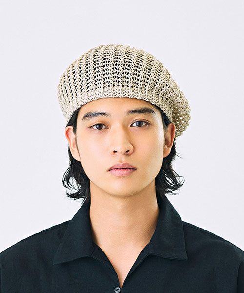 BEIGE モデル頭囲：58.5cm