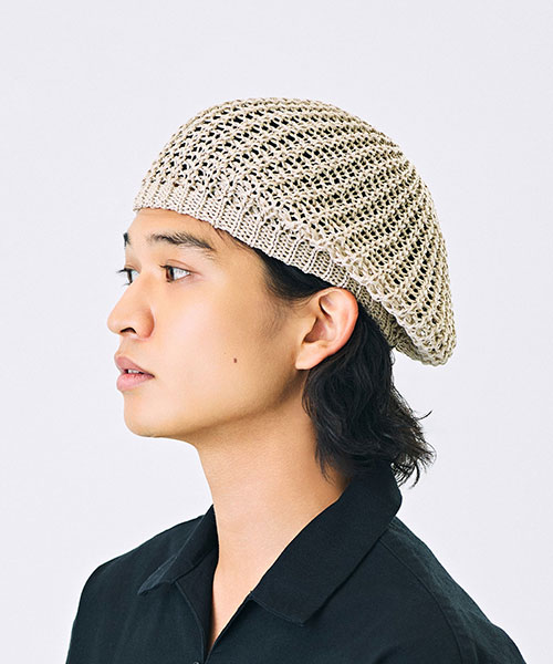 BEIGE モデル頭囲：58.5cm