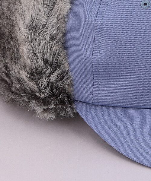 FLAPCAP REPLFUR BROWN ONESIZE