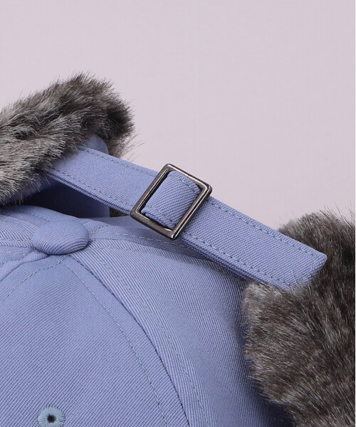 FLAPCAP REPLFUR BROWN ONESIZE