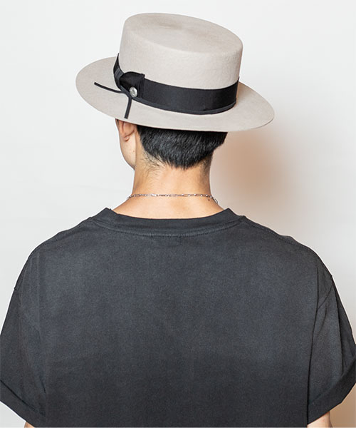 NATIVE AMERICAN BOATER(ONESIZE BEIGE): ハット｜帽子通販