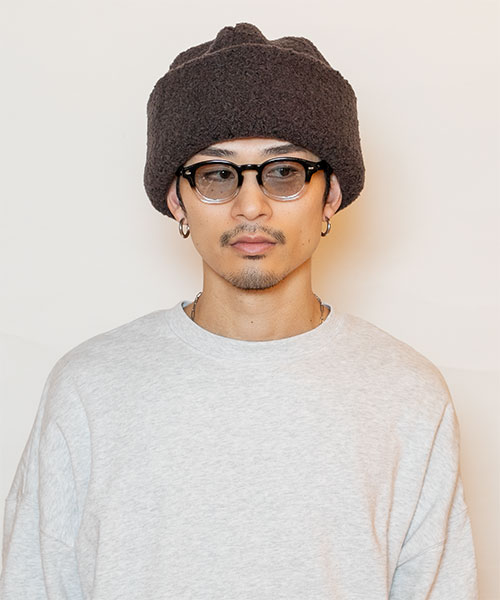 BROWN モデル頭囲：58.5cm