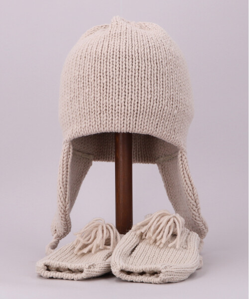 MITTEN FLAP KNIT WATCH GRAY ONESIZE