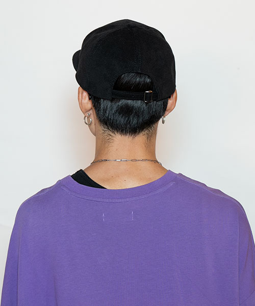 モデル頭囲：58.5cm 着用サイズ：ONESIZE
