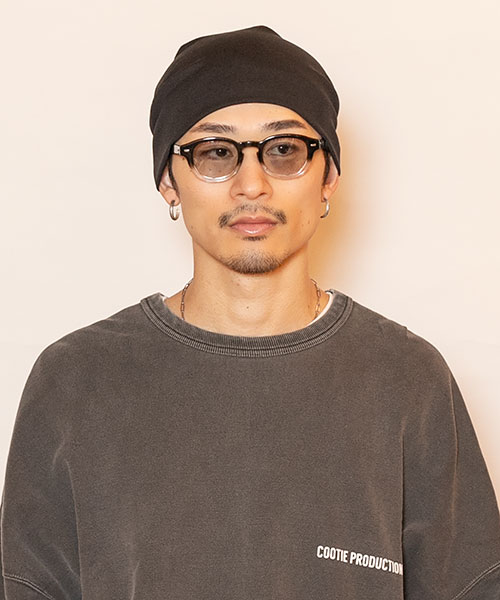 BLACK モデル頭囲：58.5cm