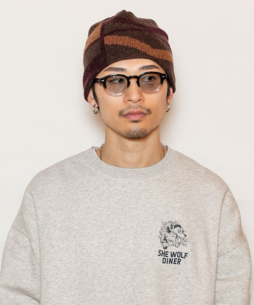 BROWN モデル頭囲：58.5cm