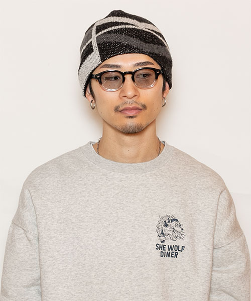 BLACK モデル頭囲：58.5cm