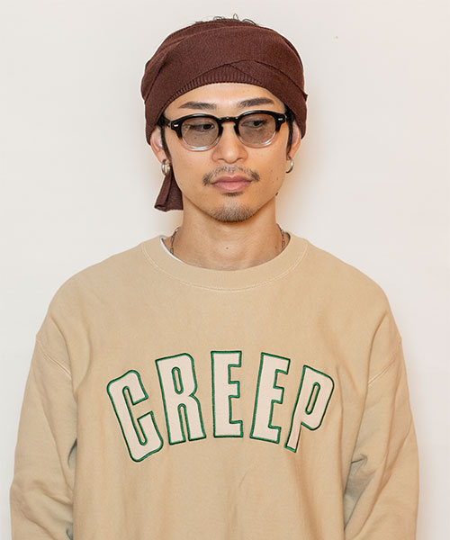 BROWN モデル頭囲：58.5cm