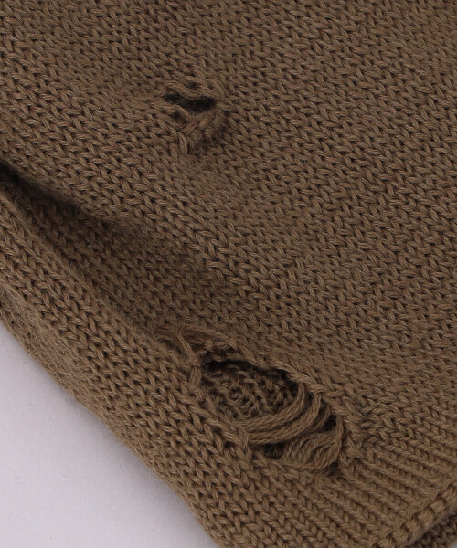 RAGGED KNIT WATCH WA NAVY ONESIZE