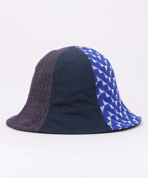 HK PATCHY TULIP HAT 8 NAVY ONESIZE