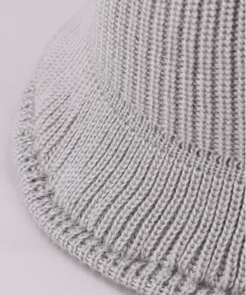 SILK KNITTED HAT NAVY ONESIZE