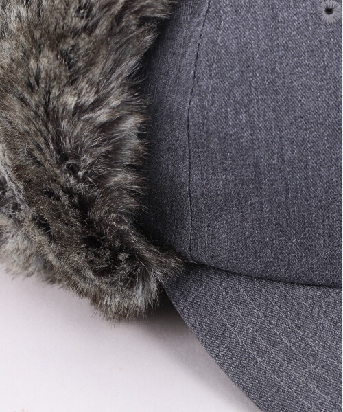 FLAPCAP PCFUR 2 GRAY ONESIZE