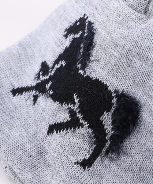 HORSE JQ KNIT WATCH GRAY ONESIZE