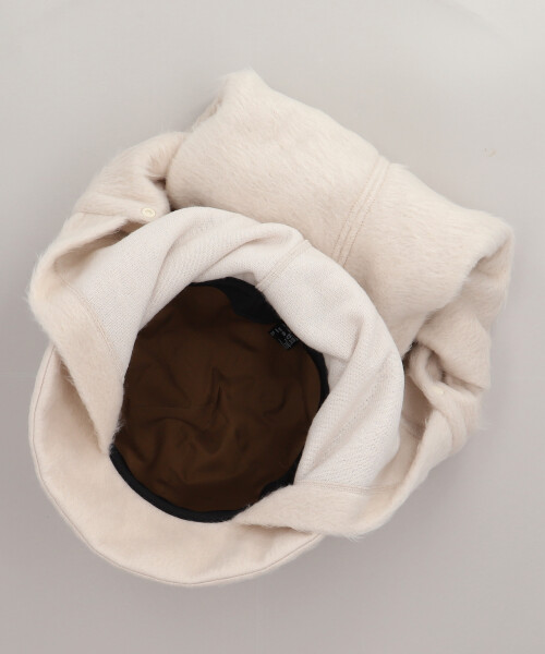 HK BELL HAT WITH PONCHO OFF WHITE ONESIZE