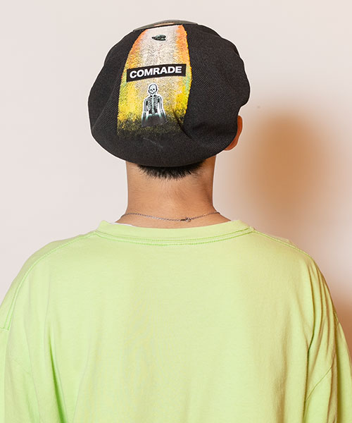 CA4LAベレー帽FishBornChips