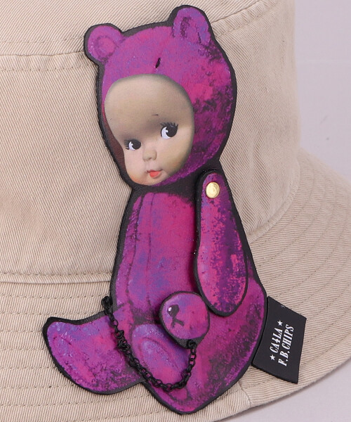 FBC BABY BEAR BUCKET HAT(ONESIZE BLACK): ハット｜帽子通販