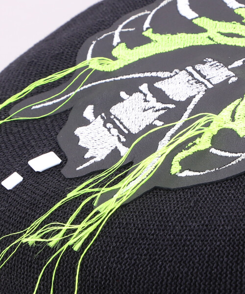 FBC RIB BERET BLACK ONESIZE