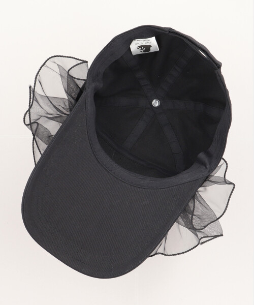 FBC FRILL CAP BLACK ONESIZE