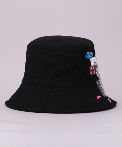 FBC DICE BUCKET HAT BLACK ONESIZE