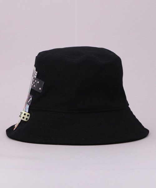 FBC DICE BUCKET HAT BLACK ONESIZE