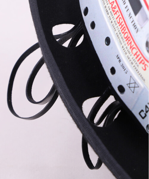 FBC CASSETTE TAPE BOWLER BLACK ONESIZE
