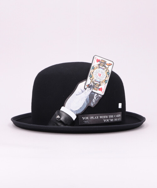 FBC TRUMP BOWLER(ONESIZE BLACK): ハット｜帽子通販｜CA4LA