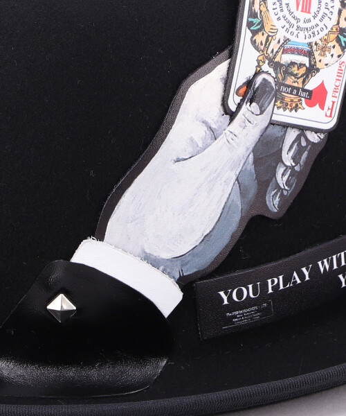 FBC TRUMP BOWLER(ONESIZE BLACK): ハット｜帽子通販｜CA4LA（カシラ