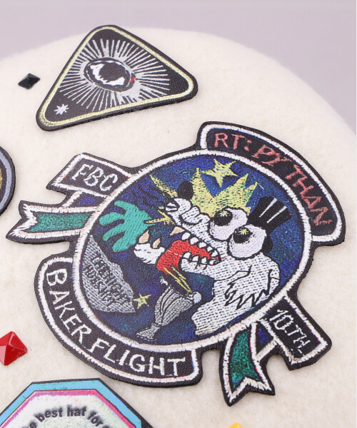 FBC WAPPEN BERET(ONESIZE WHITE): ベレー｜帽子通販｜CA4LA