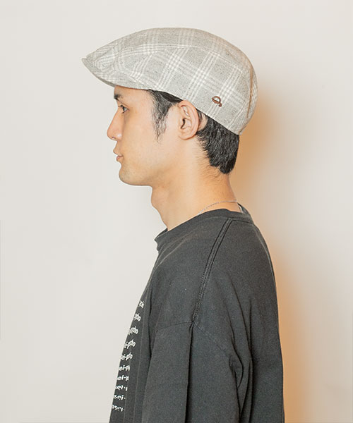 モデル頭囲：58cm 着用サイズ：Lサイズ