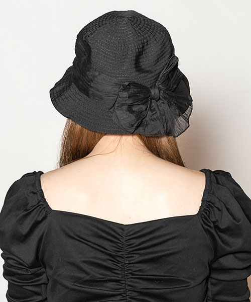 モデル頭囲：56cm 着用サイズ：ONESIZE