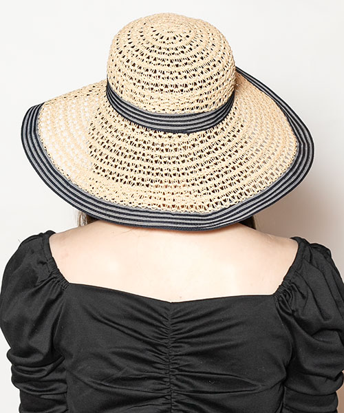 モデル頭囲：56cm 着用サイズ：ONESIZE
