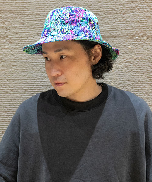 モデル頭囲：58cm 着用サイズ：ONESIZE