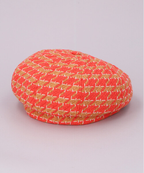 BAKER BOY BERET ORANGE ONESIZE