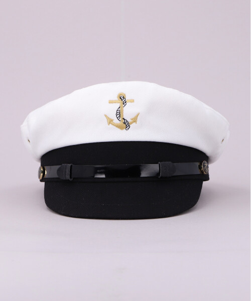 CAPTAIN CAP WHITE ONESIZE