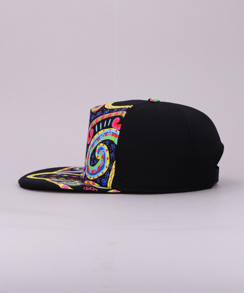 FLAT PEAK CAP BLACK ONESIZE