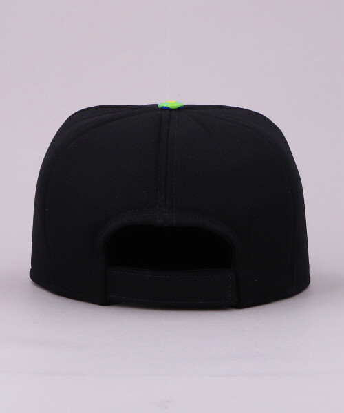 FLAT PEAK CAP BLACK ONESIZE