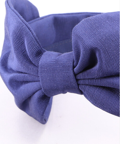 GROSGRAIN BOW HEADBAND BLACK ONESIZE