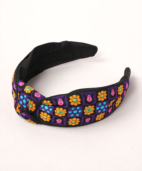DAISY BLAIR HEADBAND NAVY ONESIZE