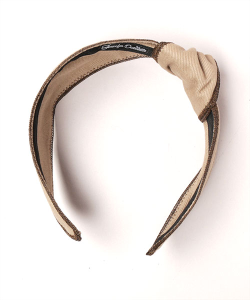 SUMMER LANA TURBAN WITH STRAW EDGE GRAY ONESIZE