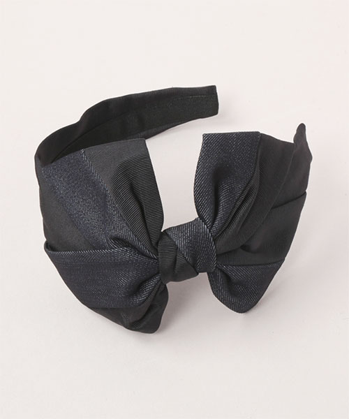 CONTRASTING CAROLINA HEADBAND NAVY ONESIZE