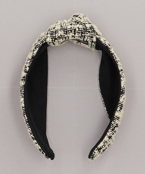 WOOL TWEED BLAIR HEADBAND PINK ONESIZE