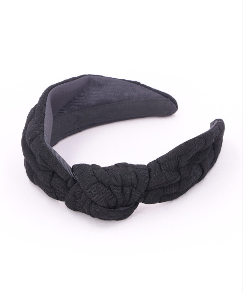 CHECKERS LANA SIDE TURBAN BLACK ONESIZE