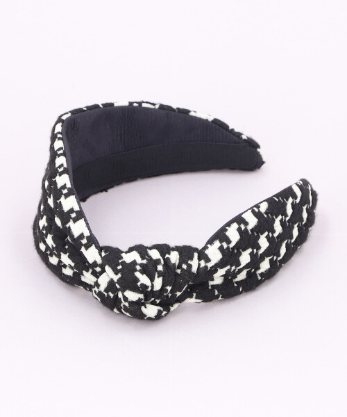 CHECKERS LANA SIDE TURBAN WHITE ONESIZE